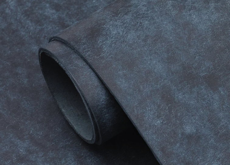 Pueblo Navy leather swatch