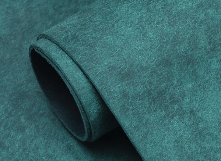 Pueblo Turquoise leather swatch